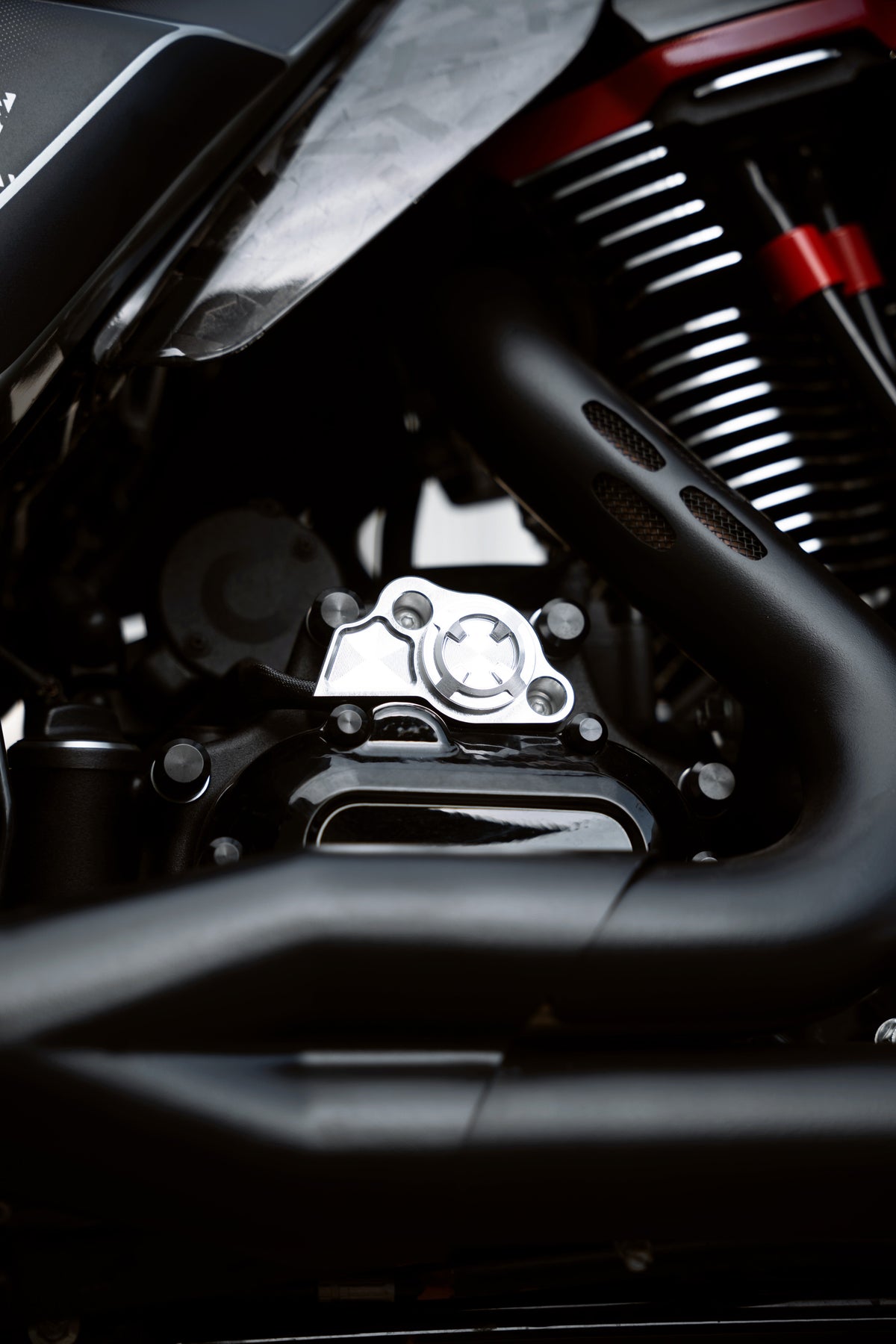 Raceworks Gear Position Sensor Cover V1 - Touring 2023.5-up
