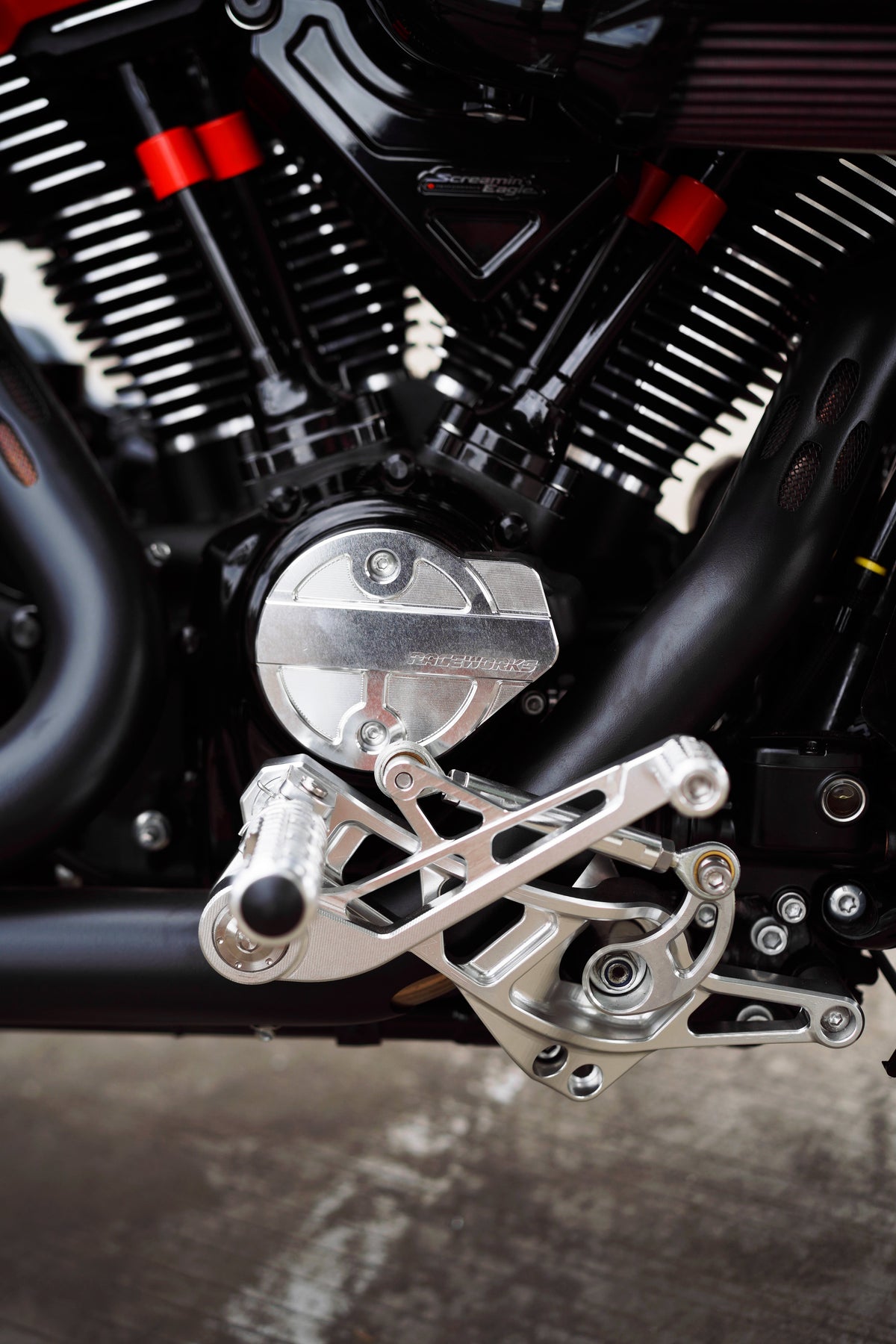 Raceworks Cam Cover M8 Gen2 V1 - Touring 2024-up