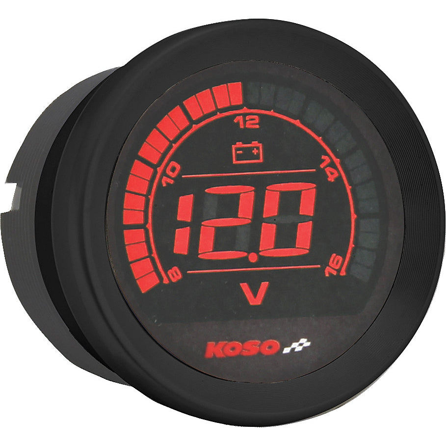 Koso HD-02 Series Gauge Kit Black Bezel Oil Temp