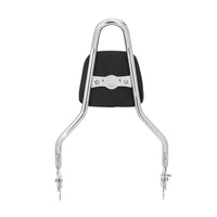 Wings Custom Sissy Bar King 20" Detachable - Low Rider S 18-26 - Polished Stainless Steel