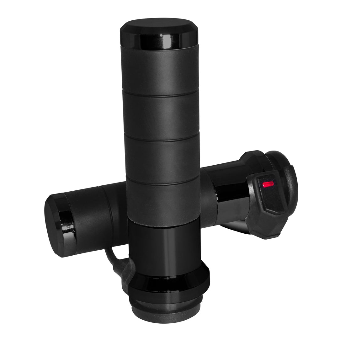 Koso Titan-X Heated Grips Black Cable Throttle