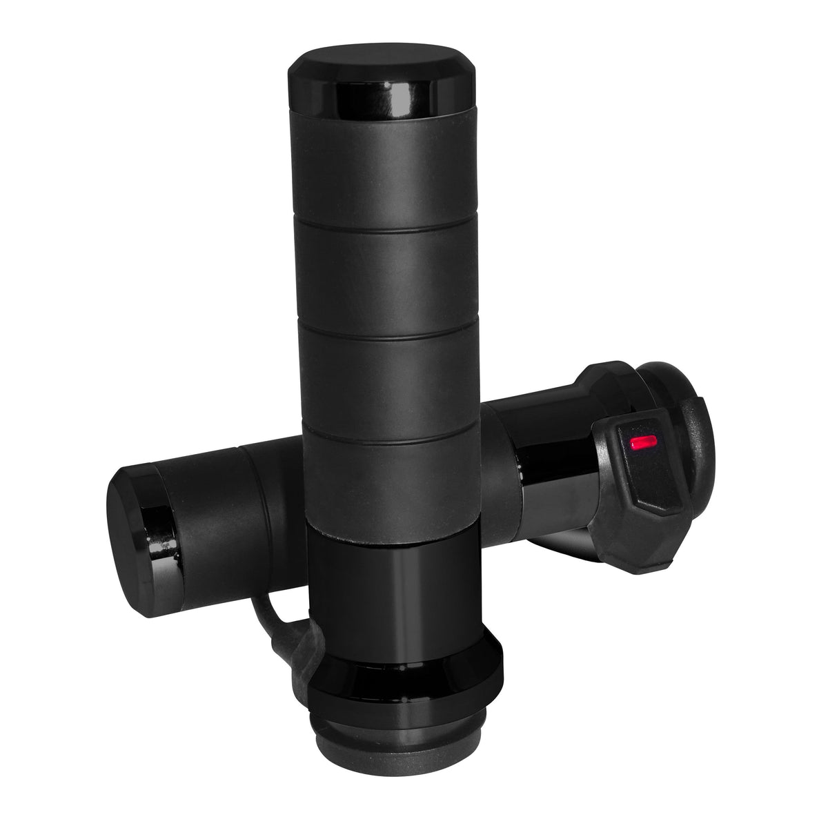 Koso Titan-X Heated Grips Black Cable Throttle