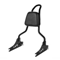 Wings Custom Sissy Bar King 20" Detachable - Street Bob 18-26 - Gloss Black / Matte Black