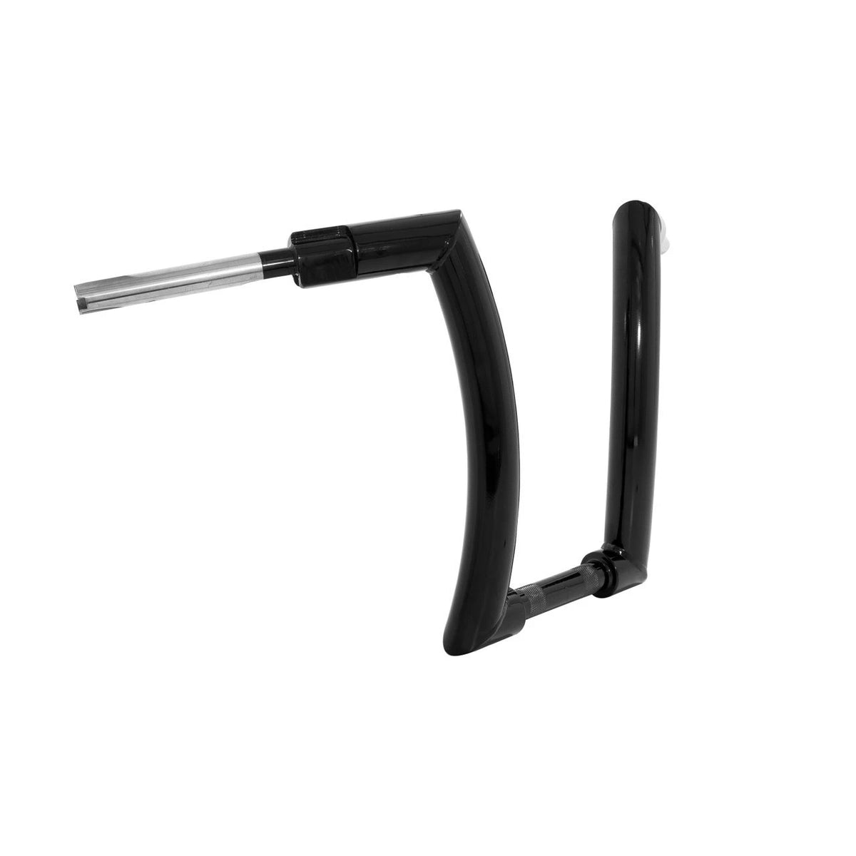 Wings Custom Front King Rhino 2" Handlebars - Low Rider S 18-26 - Gloss Black / Matte Black
