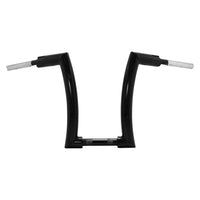 Wings Custom Front King Rhino 2" Handlebars - Low Rider S 18-26 - Gloss Black / Matte Black