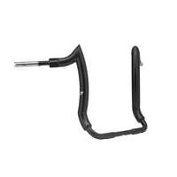 Wings Custom Diablo Front Rhino 2" Handlebar Kit with Cables & Wiring - Street Glide 14-20 (Hydraulic Clutch) - Gloss Black / Matte Black