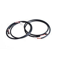 Wings Custom Diablo Rhino 2" Handlebar Kit with Cables & Wiring - Street Glide 21-26 (Cable Clutch) - Gloss Black / Matte Black