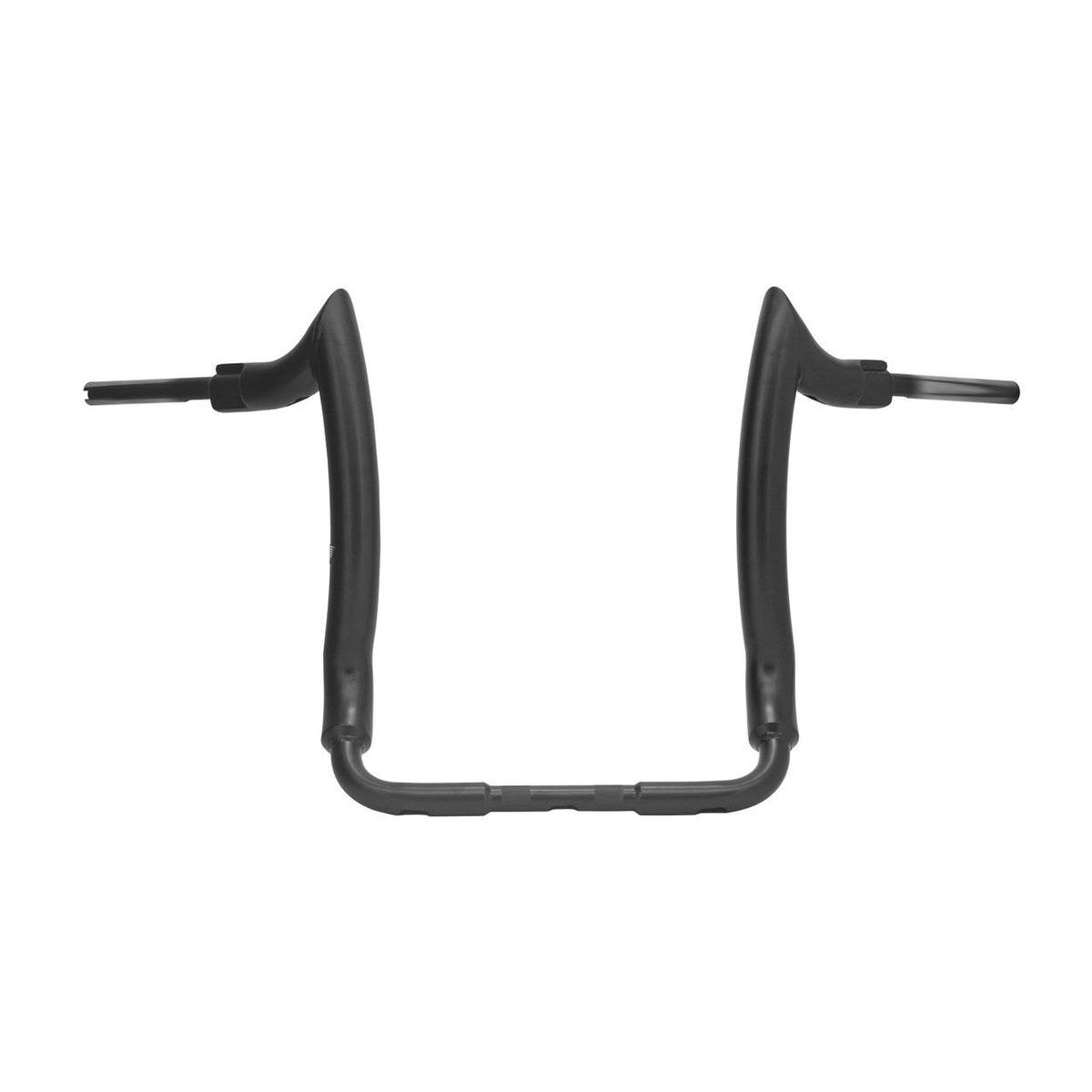 Wings Custom Diablo Front Rhino 2" Handlebar Kit with Cables - Street Glide 08-13 & 21-25 (Cable Clutch) - Gloss Black / Matte Black