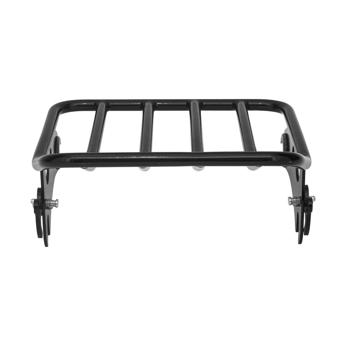 Wings Custom Luggage Rack - Touring 09-26 - Gloss Black / Matte Black
