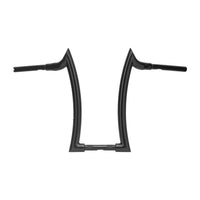 Wings Custom Diablo Quinado Brutale 1-1/2" Handlebars - Softail Slim 12-21 - Gloss Black / Matte Black