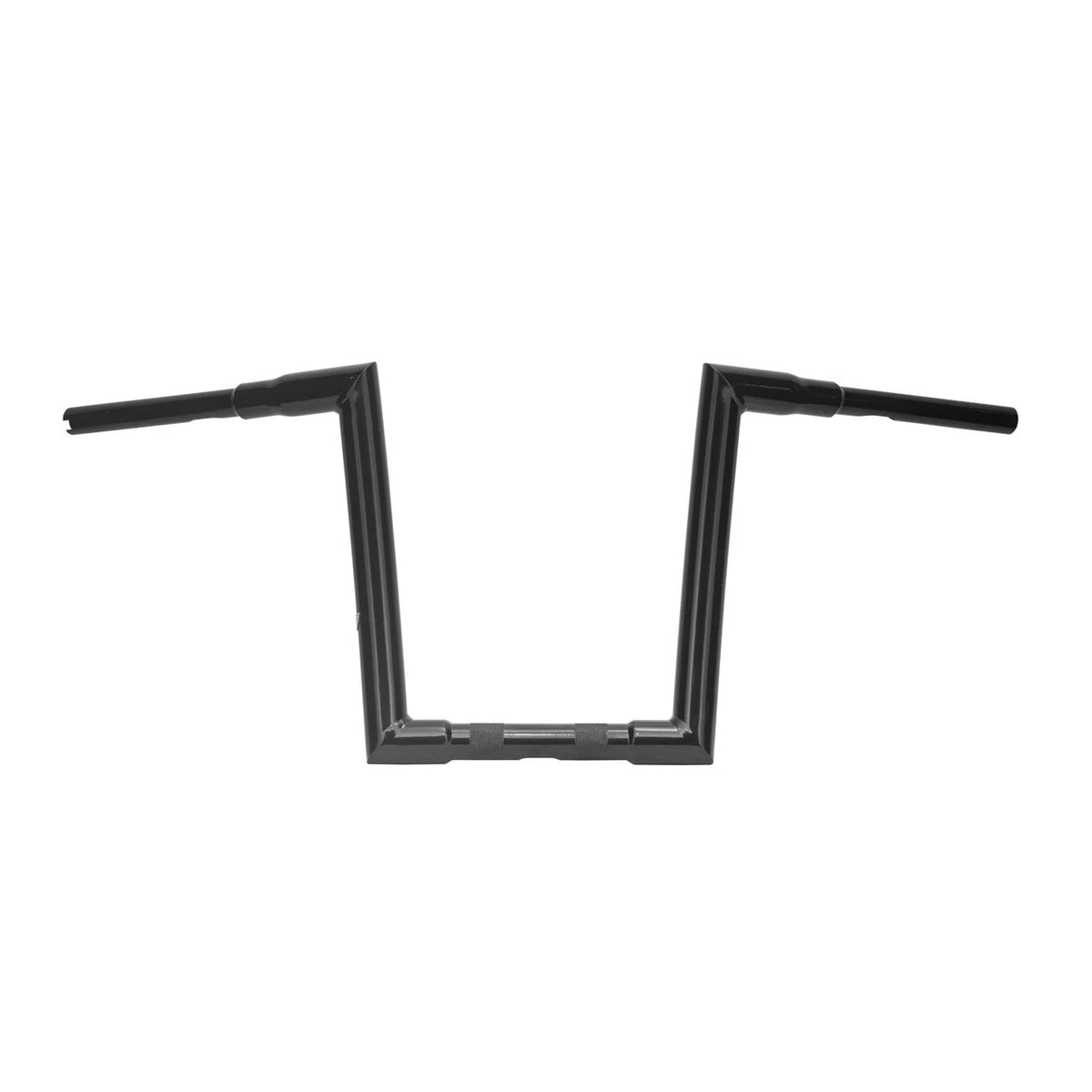 Wings Custom King Curve Brutale 1-1/2" Handlebars - Softail Custom 07-10 - Gloss Black / Matte Black
