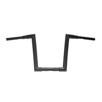 Wings Custom King Curve Brutale 1-1/2" Handlebars - Street Bob 18-26 - Gloss Black / Matte Black