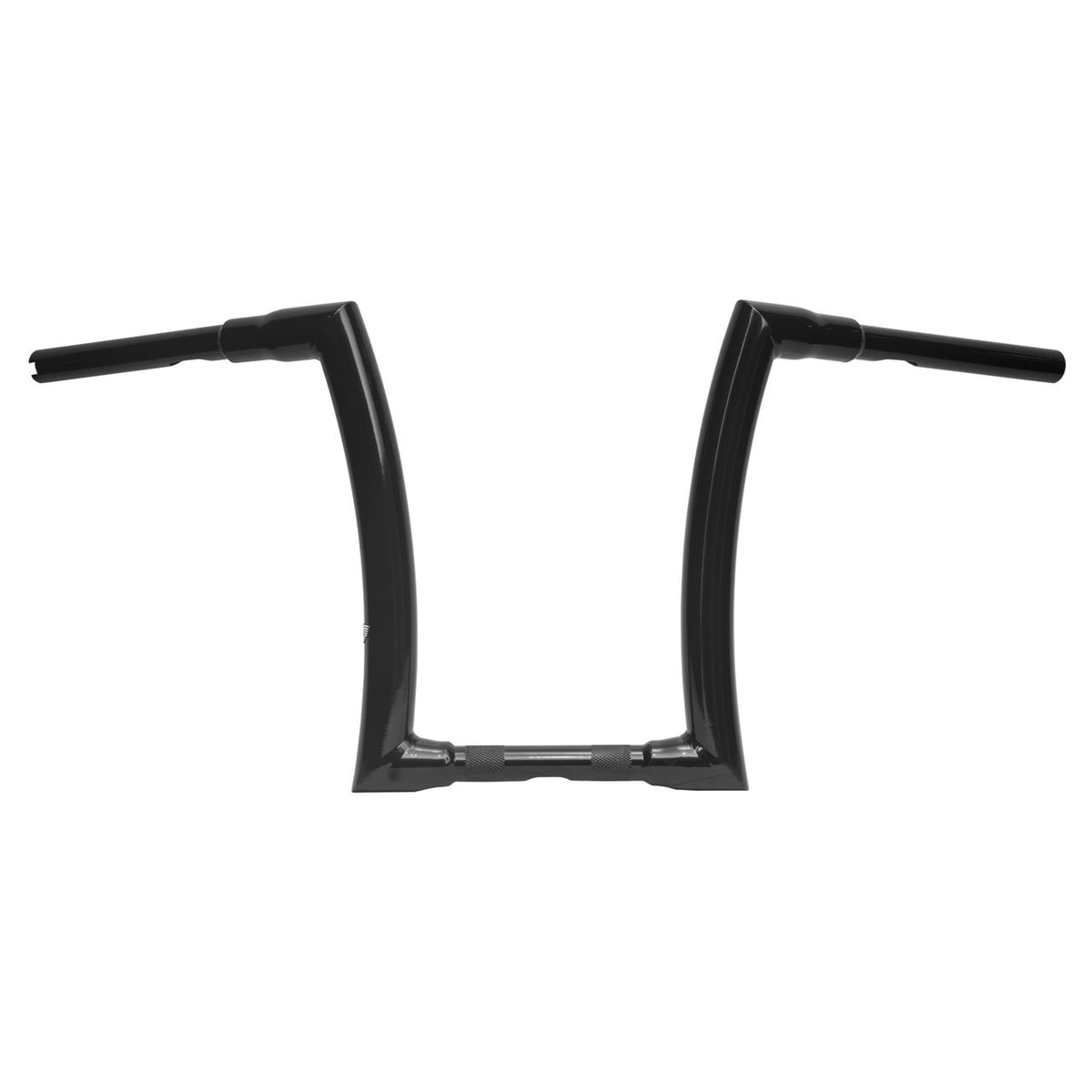 Wings Custom King Quinado Brutale 1-1/2" Handlebars - Fat Bob 18-24 - Gloss Black / Matte Black