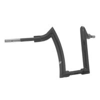 Wings Custom Front Diablo Rhino 2" Handlebar Kit with Cables & Wiring - Softail 11-15 (Cable Throttle) - Gloss Black / Matte Black