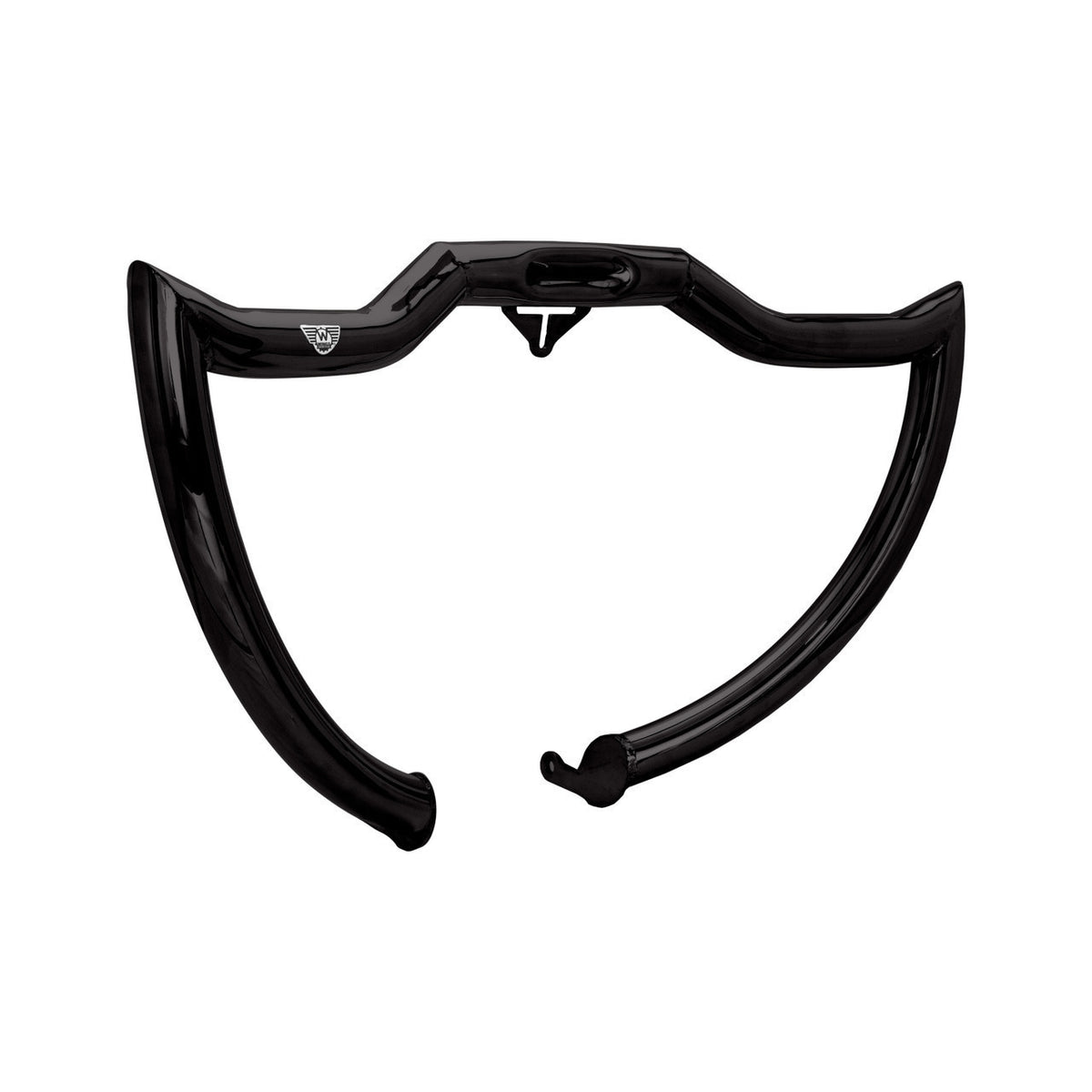 Wings Custom Diablo Rhino 2" Engine Guard / Crash Bar - Street Bob 18-26 - Gloss Black / Matte Black