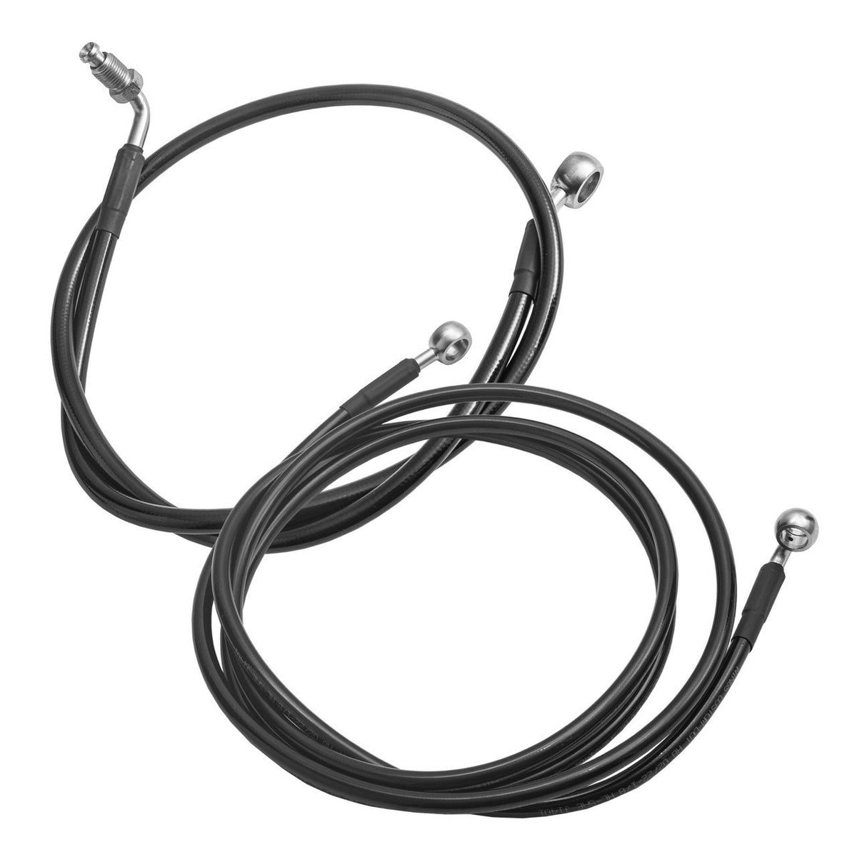 Wings Custom Ape Classic Rhino 2" Handlebar Kit with Cables - Ultra Limited / Ultra Classic 14-20 (Hydraulic Clutch) - Gloss Black / Matte Black