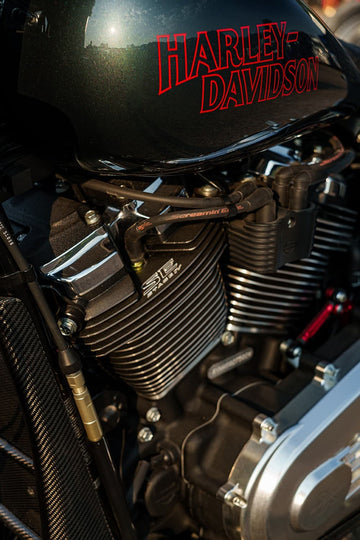 2025 Harley-Davidson Low Rider S custom, tank lettering and Screamin’ Eagle Stage IV engine
