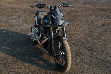 2025 Harley-Davidson Low Rider S custom, front view from above
