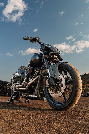 2025 Harley-Davidson Low Rider S custom, low front three-quarter view