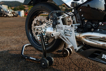 2025 Harley-Davidson Low Rider S custom, R.E.D. Racing rearset and stainless exhaust
