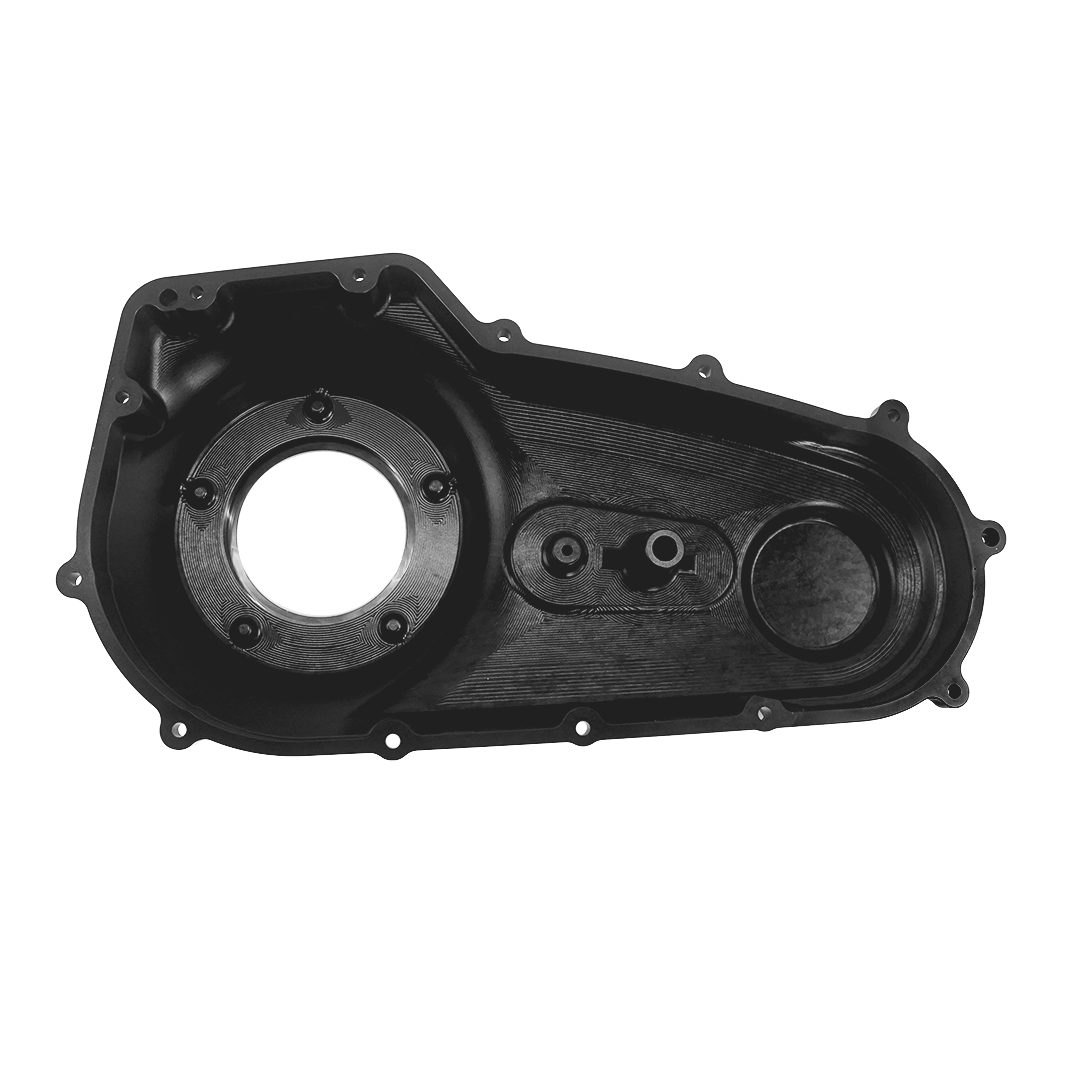 Raceworks Outer Primary Cover RR Style - Dyna 2008-2017