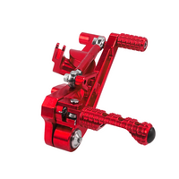 Raceworks Mid Controls Kit RR Style - Touring 2014-up