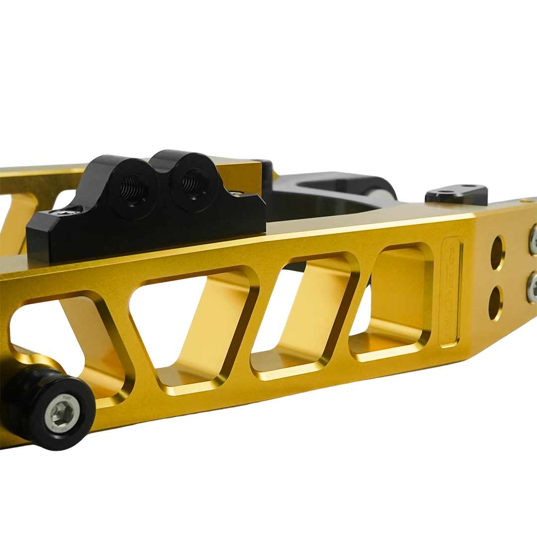 Raceworks Billet V1.1 Swingarm - Dyna 2000-2005