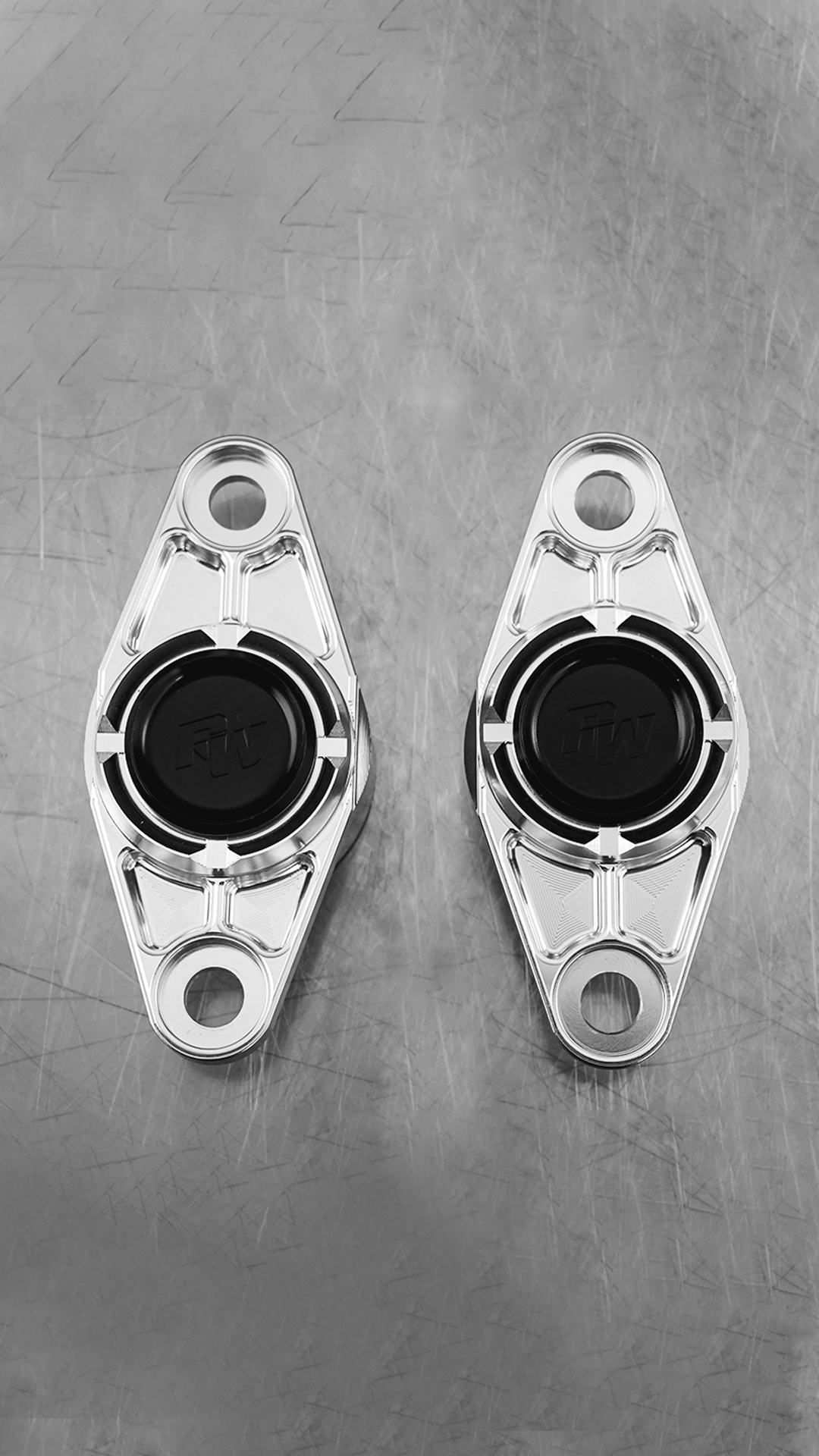 Raceworks Pivot Block Covers - FXR 1982-2000