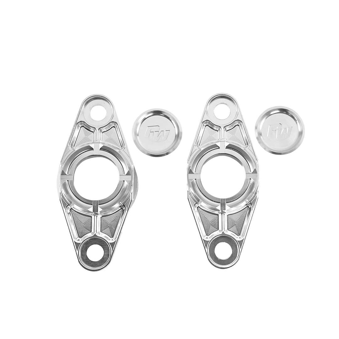Raceworks Pivot Block Covers - FXR 1982-2000