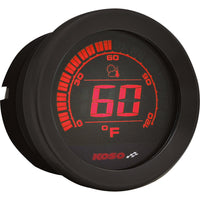 Koso Digital Gauge Cluster Black Bezel 04-13 Flht and Fltr