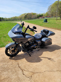 Wings Custom Diablo Rhino 2" Handlebar Kit with Cables & Wiring - Road Glide 15-20 (Hydraulic Clutch) - Gloss Black / Matte Black