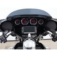 Koso 4 Piece Red LED Gauges '14-22 Flht Flhx Fltr