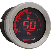 Koso Digital Gauge Cluster Silver Bezel 04-13 Flht and Fltr