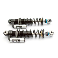 JRi Piggyback Reservoir Double Adjustable Shocks - Dyna 97-17 / Sportster 97-22