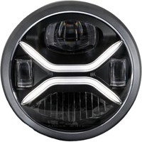Koso 7" Zenith LED Headligh H4 Plug