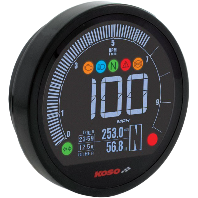 Koso DL-04HD Multifunction Meter '14-14XL 12-17FXD '11-17FXST