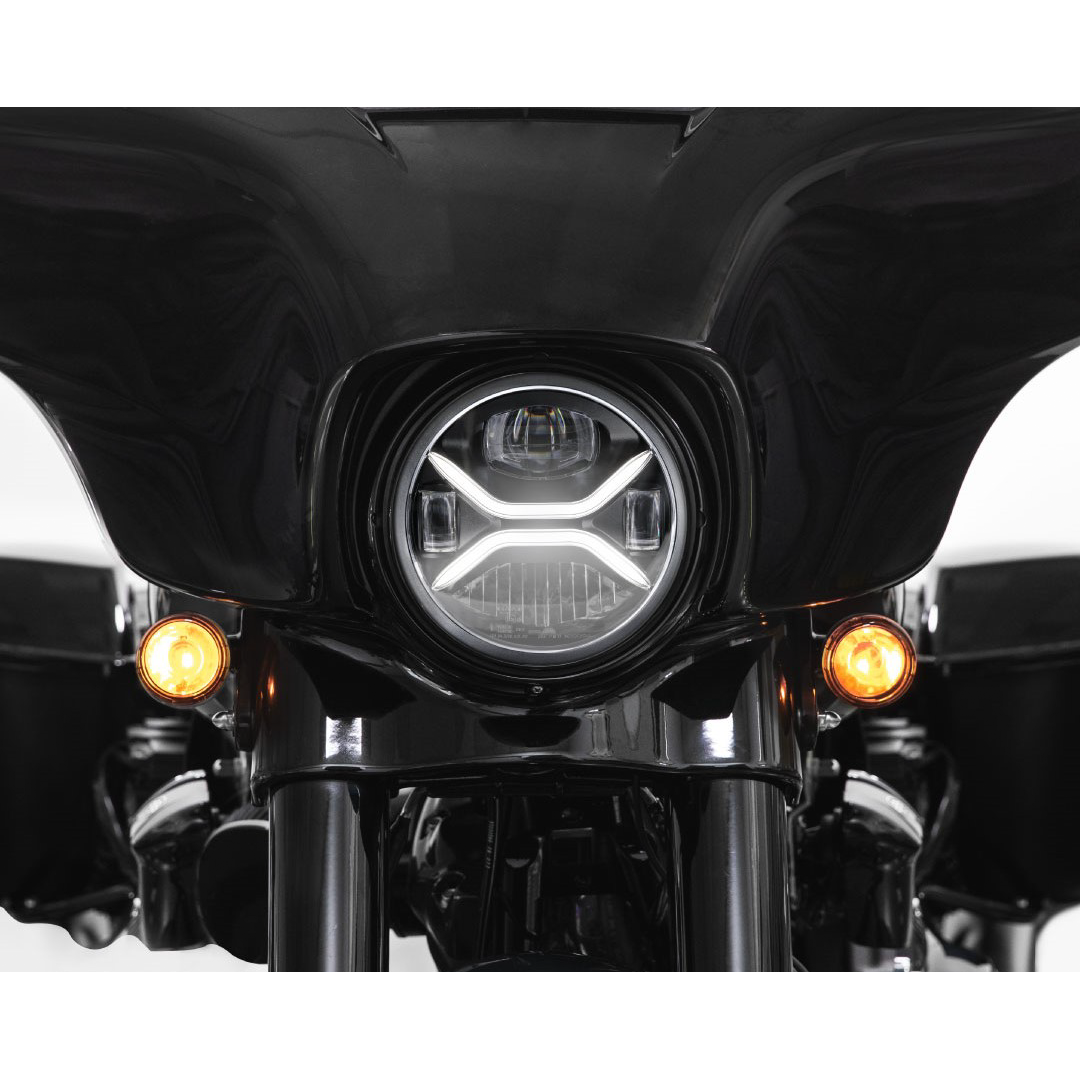 Koso 7" Zenith LED Headligh H4 Plug