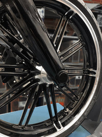 Killer Custom Full Pivot Axle Cover Set - Softail 18-up