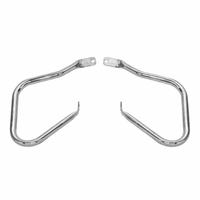 Wings Custom Saddlebag Guard Classic - Touring 11-26 - Polished Stainless Steel