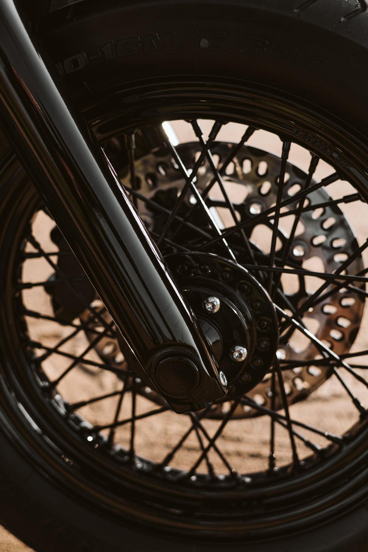 Killer Custom Black Front Wheel Spacer Kit - Street Bob / Fat Boy / Standard 18-up