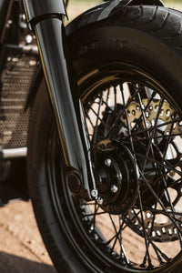Killer Custom Black Front Wheel Spacer Kit - Street Bob / Fat Boy / Standard 18-up