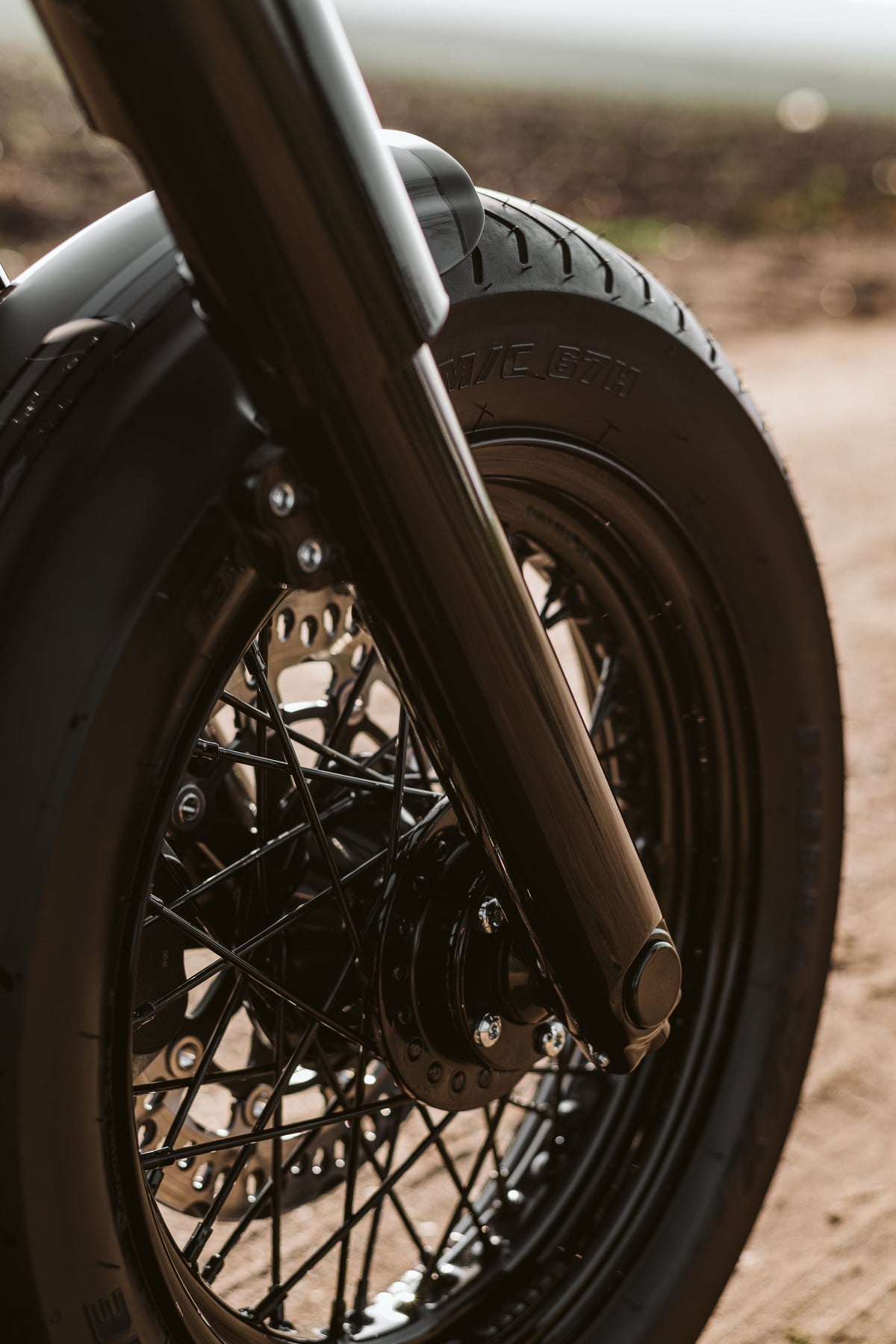 Killer Custom Black Front Wheel Spacer Kit - Street Bob / Fat Boy / Standard 18-up
