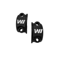 Wings Custom Half-Moon Handlebar Clamps - Touring 00-23 - Black