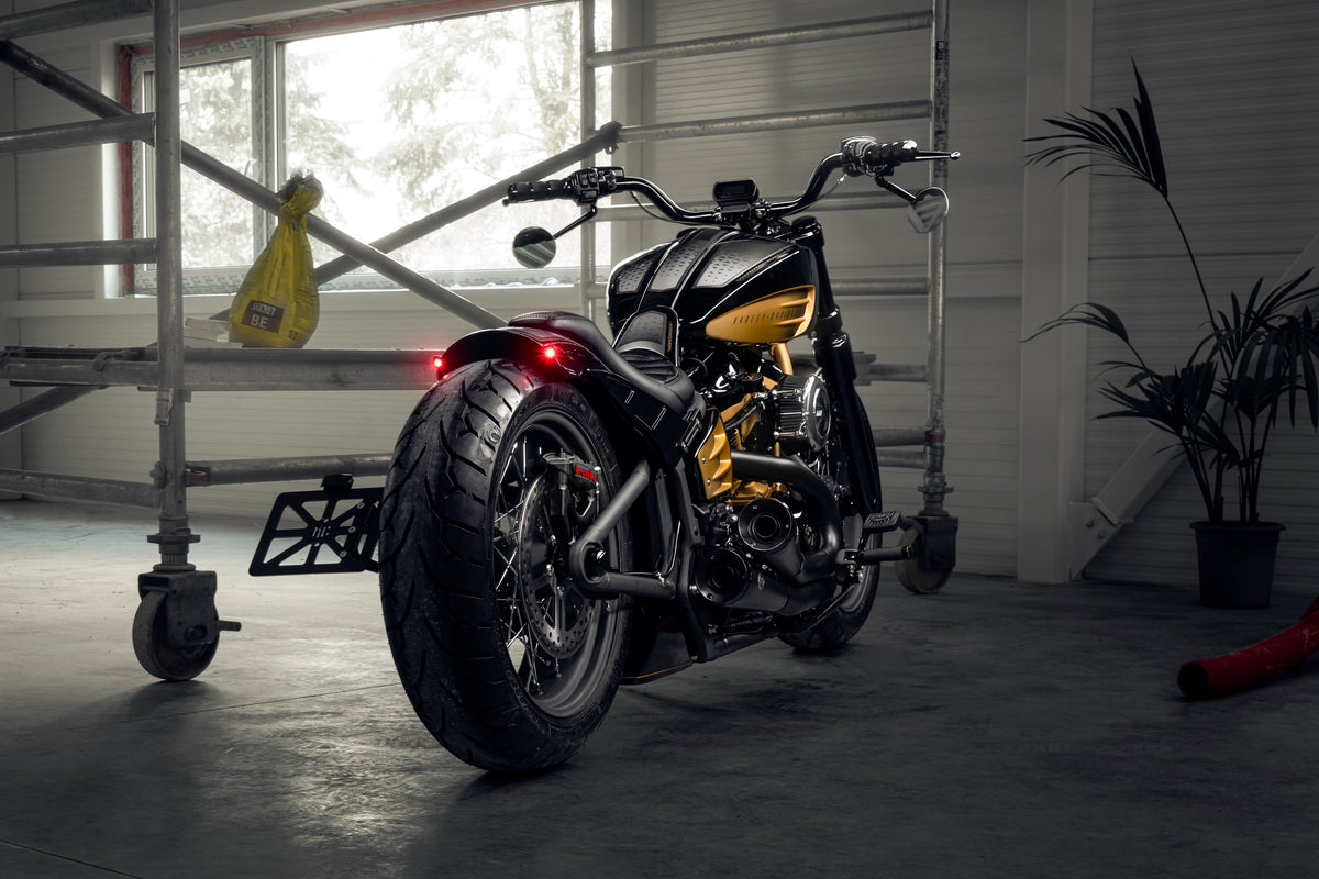 Killer Custom Rear Fender "Rodstr" 170-200 Tires - Softail 18-24