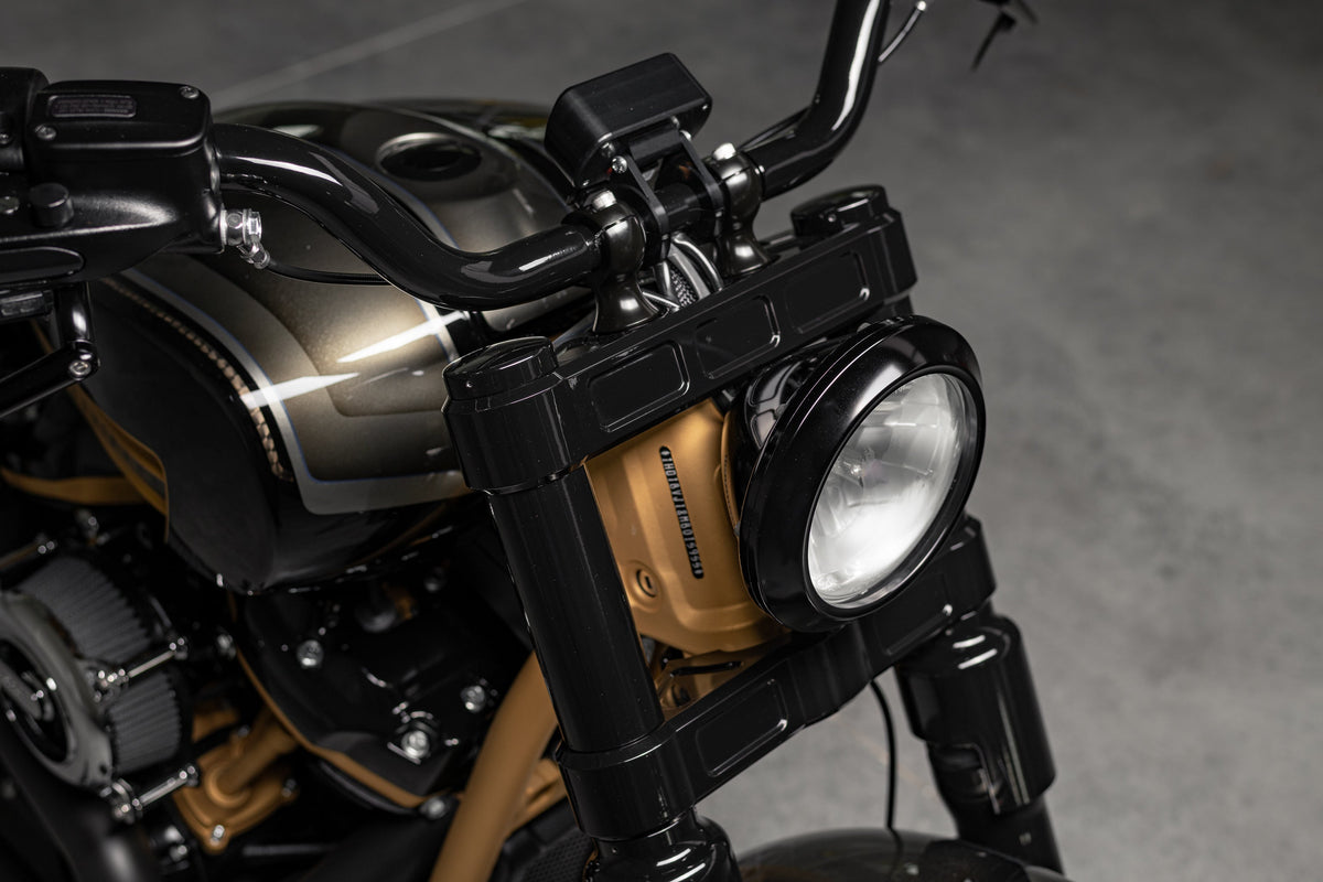 Killer Custom 49mm Wide Triple Trees Set - Softail 18-up