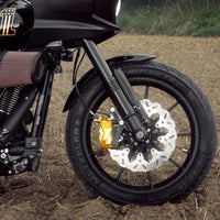 Killer Custom Grooved Lower Fork Covers - Fat Bob / Low Rider S/ST 18-up