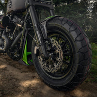 Killer Custom Grooved Lower Fork Covers - Fat Bob / Low Rider S/ST 18-up