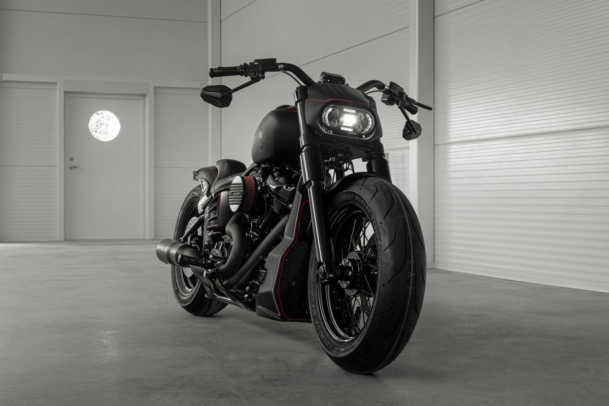 Killer Custom 49mm Wide Triple Trees Set - Softail 18-up