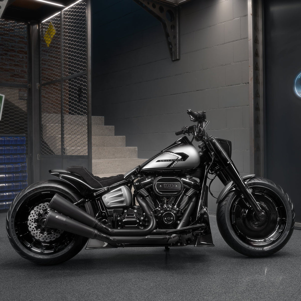 Killer Custom Rear Shock Lowering Kit - Softail 18-up