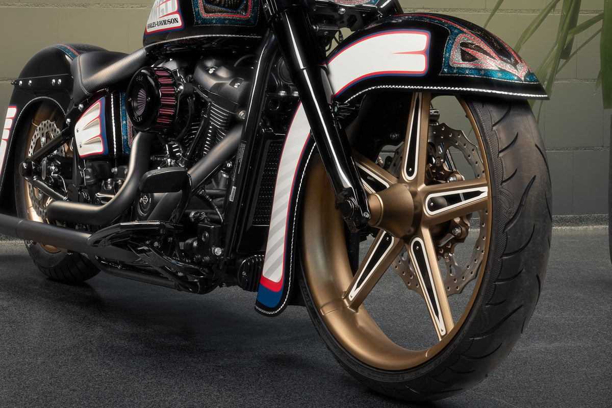 Killer Custom Front Fender 23" "Hot Rod Series" - Softail 18-up